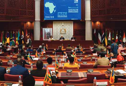 Tenue à Rabat du 2ème Forum des présidents des Commissions des affaires étrangères des Parlements africains