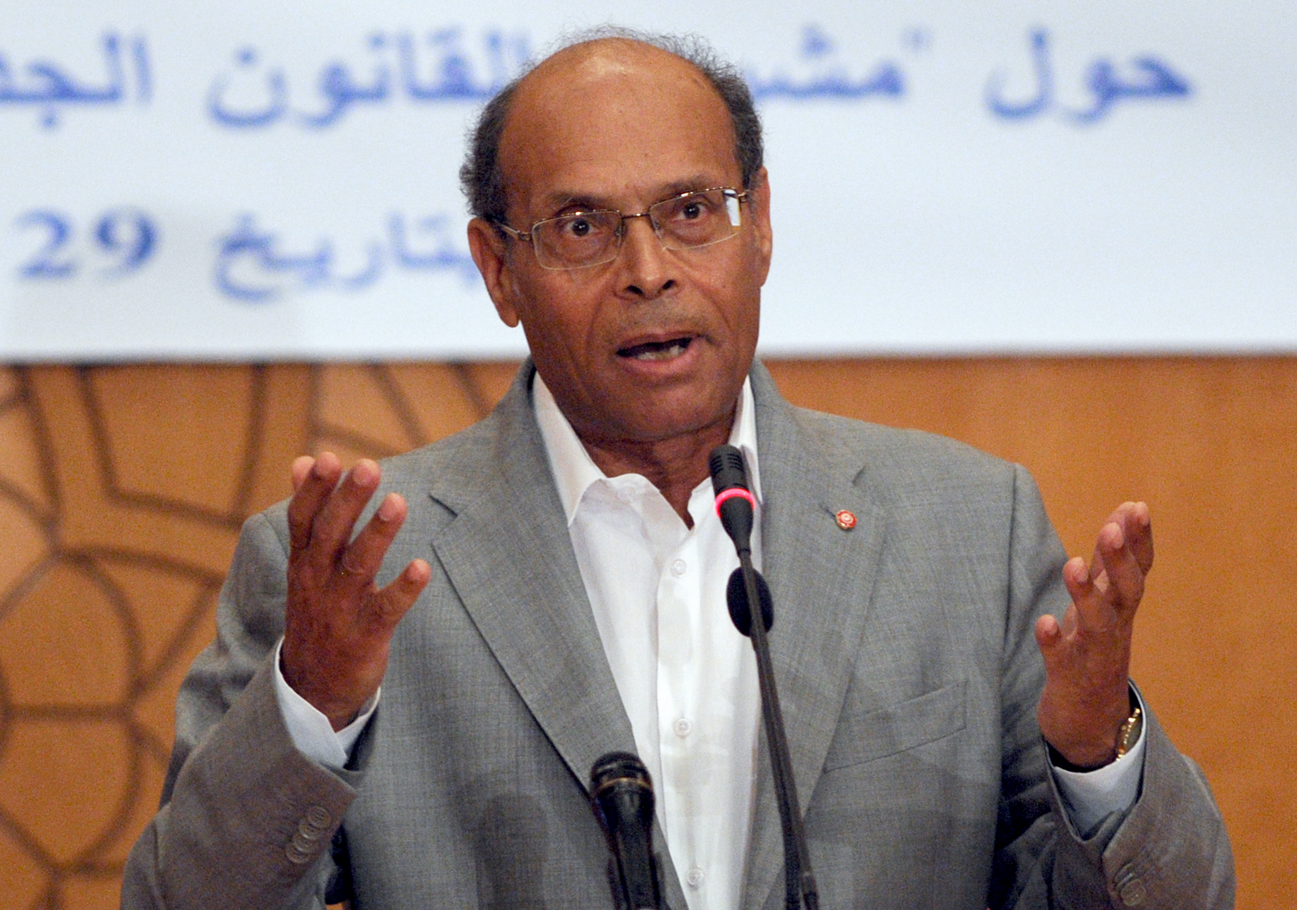 Marzouki lance un nouveau parti en Tunisie