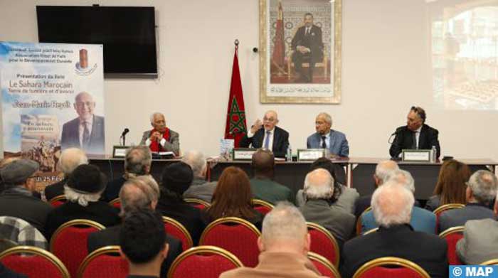 Présentation de l'ouvrage "Le Sahara marocain: Terre de lumière et d'avenir" de Jean-Marie Heydt