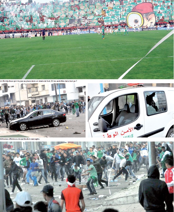 C’est “footu” Le derby de la barbarie