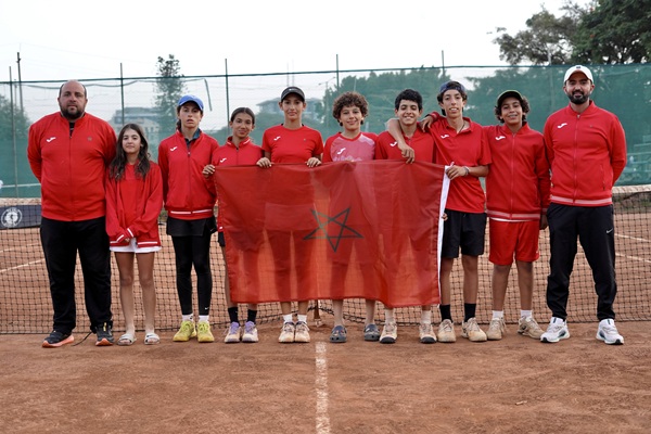 Tennis U14 : Le Maroc sacré vice-champion d’Afrique