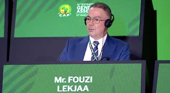 AGE de la CAF/ Fouzi Lekjaa : Le vote consacre la forte présence du Maroc en Afrique