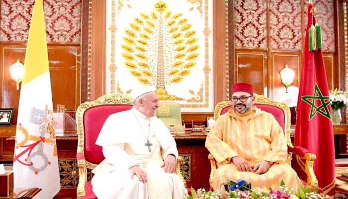 SM le Roi félicite le Pape François à l’occasion de l'anniversaire de son investiture à la mission papale