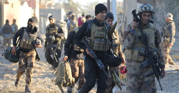 A Ramadi, la progression ralentie par les mines et les snipers