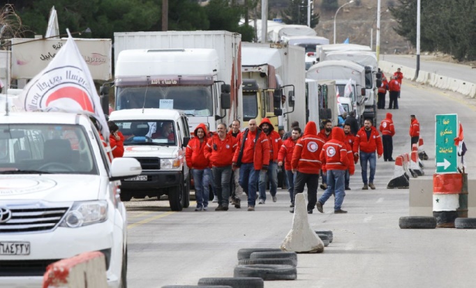 Une clinique mobile en route vers Madaya