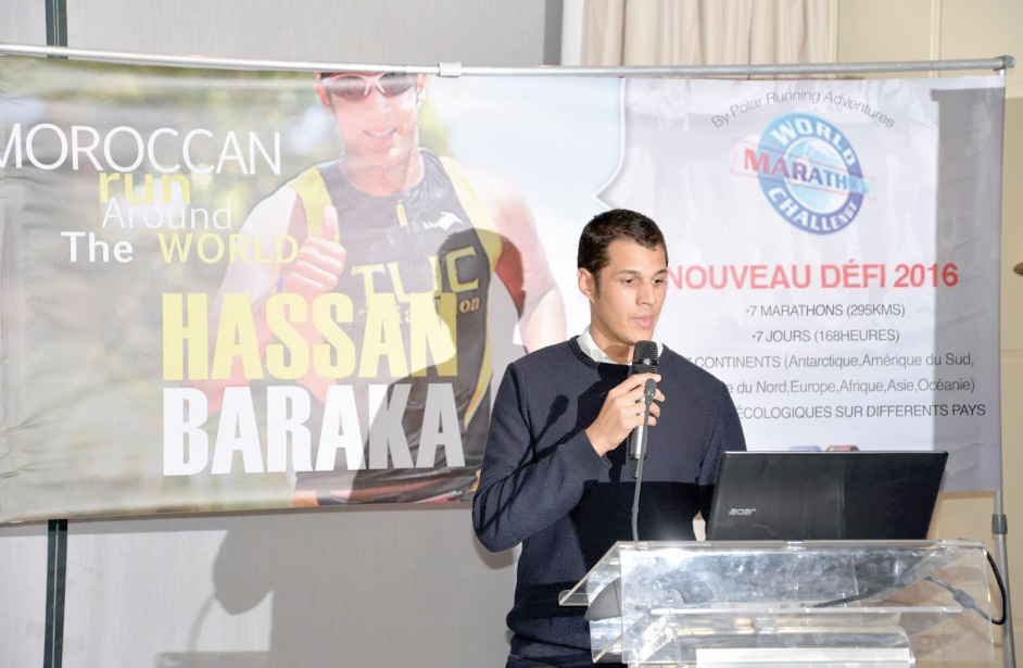 Dernière ligne droite pour Hassan Baraka au Chili avant le “World Marathon Challenge”