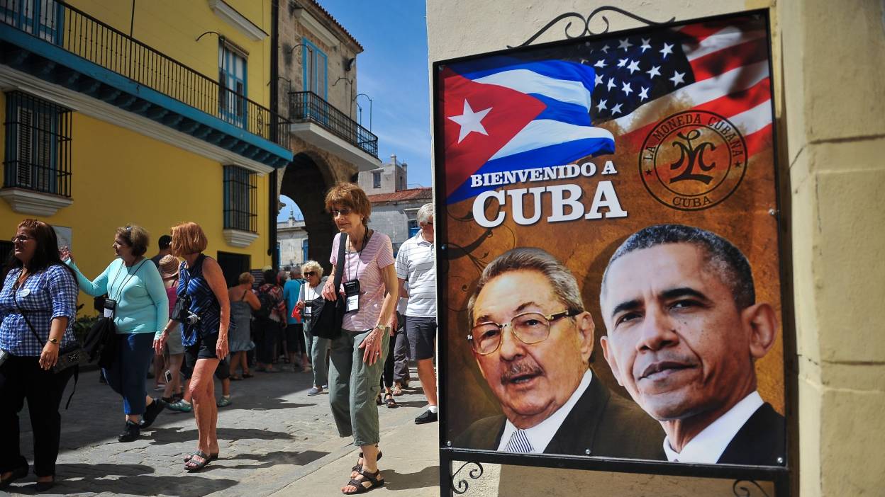 Barack Obama  à Cuba pour  récrire l'histoire