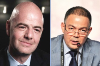 Message de condoléances d’Infantino à Lakjaâ