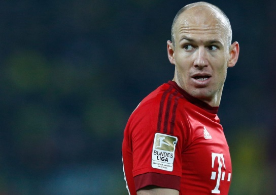 Robben absent contre le Benfica