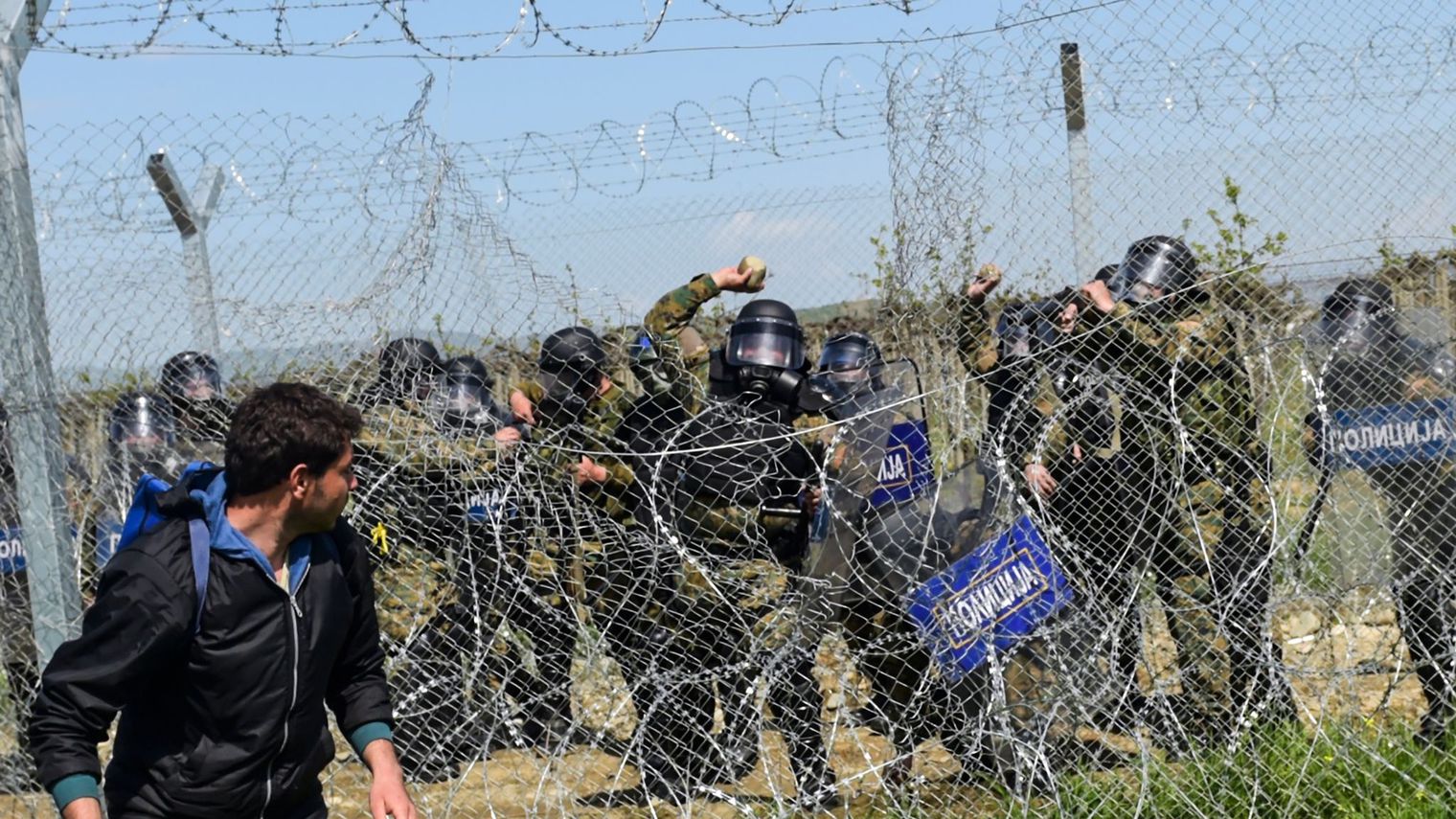 Retour  au calme  à Idomeni