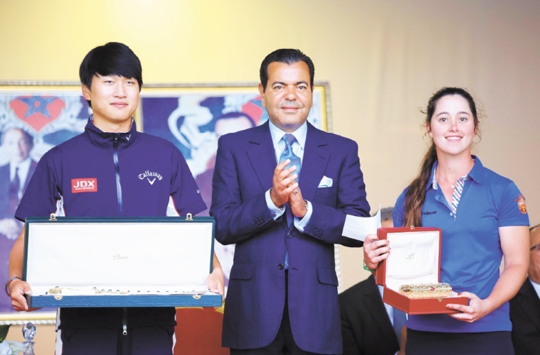 Jeunghun Wang remporte la 43ème édition du Trophée Hassan II de golf