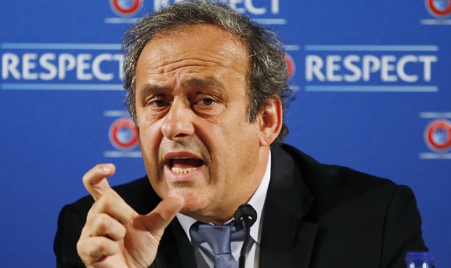 Michel Platini démissionne de la présidence de l’UEFA