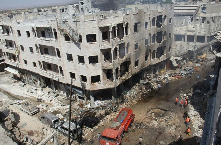 Plus d’une vingtaine de civils tués par des raids sur un marché de la ville d'Idleb