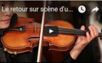 Le retour sur scène d'un stradivarius volé en 1980