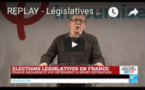 Législatives en France : Discours de Jean-Luc Mélenchon de la France Insoumise