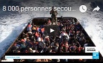 8 000 personnes secourues en 48h en Méditerranée