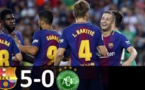 L’hommage du Barça de l'après-Neymar à Chapecoense