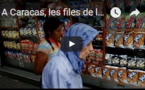 A Caracas, les files de la faim