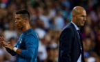 Zidane contrarié par la lourde sanction infligée à Ronaldo