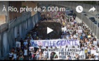 À Rio, près de 2 000 manifestants réclament justice pour Marielle Franco