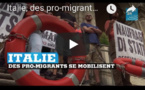 Italie, des pro-migrants se mobilisent