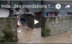 Inde : des inondations font 164 morts