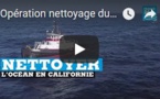 Opération nettoyage du Pacifique avec le bateau Ocean CleanUp