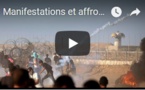 Manifestations et affrontements dans la bande de Gaza