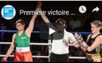 Première victoire historique d'une boxeuse iranienne