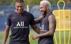 Neymar dans le groupe du PSG en partance  pour la Chine