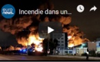 Incendie dans une usine classée Seveso de Rouen