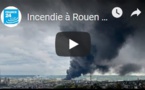 Incendie à Rouen : 5 250 tonnes de produits chimiques partis en fumée