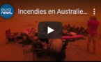 Incendies en Australie : des vacanciers et habitants piégés sur les plages
