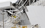 Le chantier du stade de Sao Paulo est irrégulier