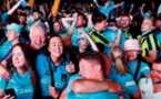 Les fans de Manchester City célèbrent la fin d'une longue attente