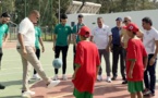 La Fondation Hassan II pour les MRE organise une rencontre entre les enfants et les Lions de l'Atlas de futsal