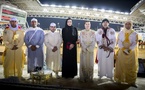 SAR la Princesse Lalla Hasnaa et S.E. Sheikha Sara Bint Hamad Al-Thani président à Doha le "Tbourida Show"