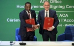 Signature de l'accord de siège pour l'installation au Maroc de l'Association des clubs africains