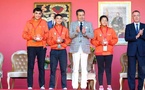 SAR le Prince Moulay Rachid préside la cérémonie de remise des prix aux vainqueurs du Trophée Hassan II et de la Coupe Lalla Meryem de golf