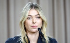 Maria Sharapova tombe de haut