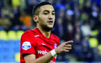 Hakim Ziyech nominé au titre  de meilleur footballeur de l’Eredivisie