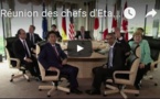 Réunion des chefs d'Etats et de gouvernement du G7 au Japon