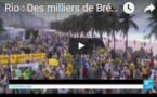 Rio : Des milliers de Brésiliens manifestent pour la destitution définitive de Dilma Rousseff