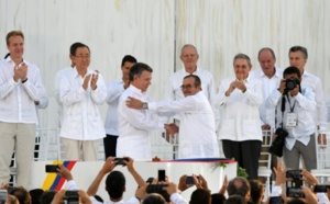 Nouvelle ère pour la Colombie après la signature de l’accord de paix historique avec les Farc