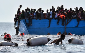 Encore 1.400 migrants  secourus au large de la Libye