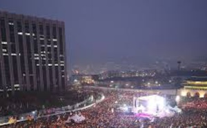 A Séoul, plus d'un million de manifestants contre la présidente