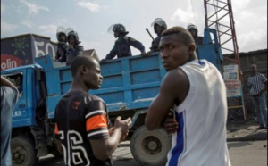 Tirs nourris d'armes à feu à Lubumbashi