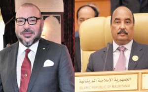 Entretien téléphonique entre S.M le Roi et le Président mauritanien