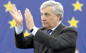 L'Italien Tajani, élu président du Parlement européen