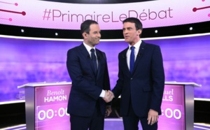 Les deux prétendants socialistes à la présidentielle française affichent leurs divergences